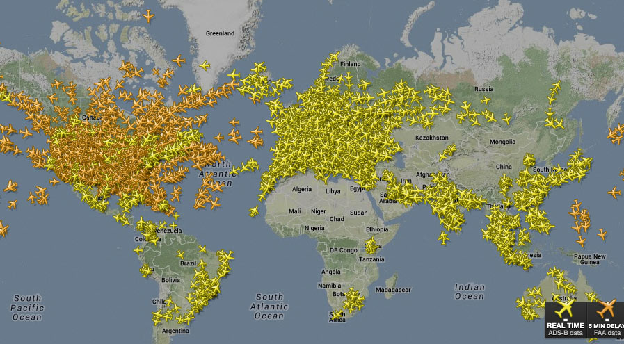 В каких странах больше всего самолетов – frequentflyers.ru