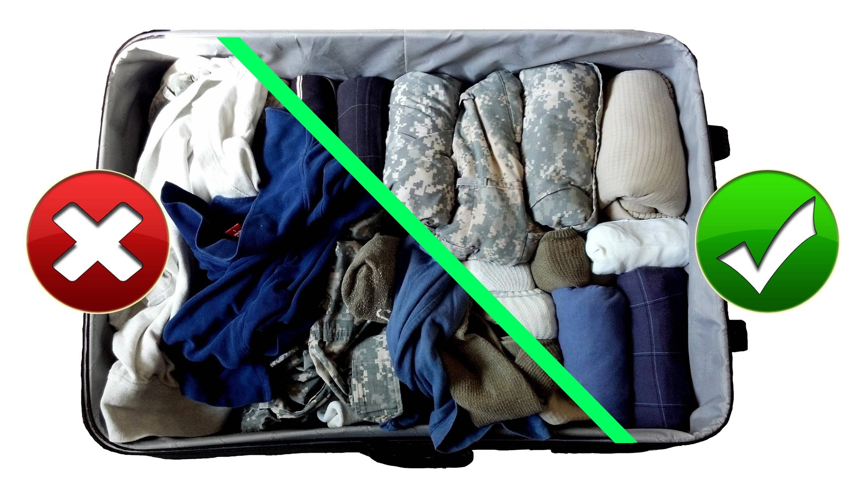 Как правильно упаковать чемодан в самолет, лайфхаки для путешествий