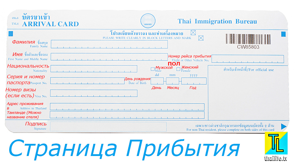 Тайская банковская карта для россиян