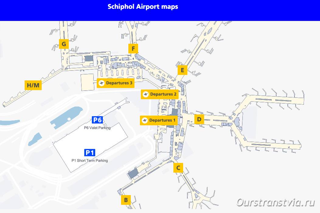 Аэропорт амстердама схипхол (schiphol). отели рядом, табло, как добраться, схема на туристер.ру