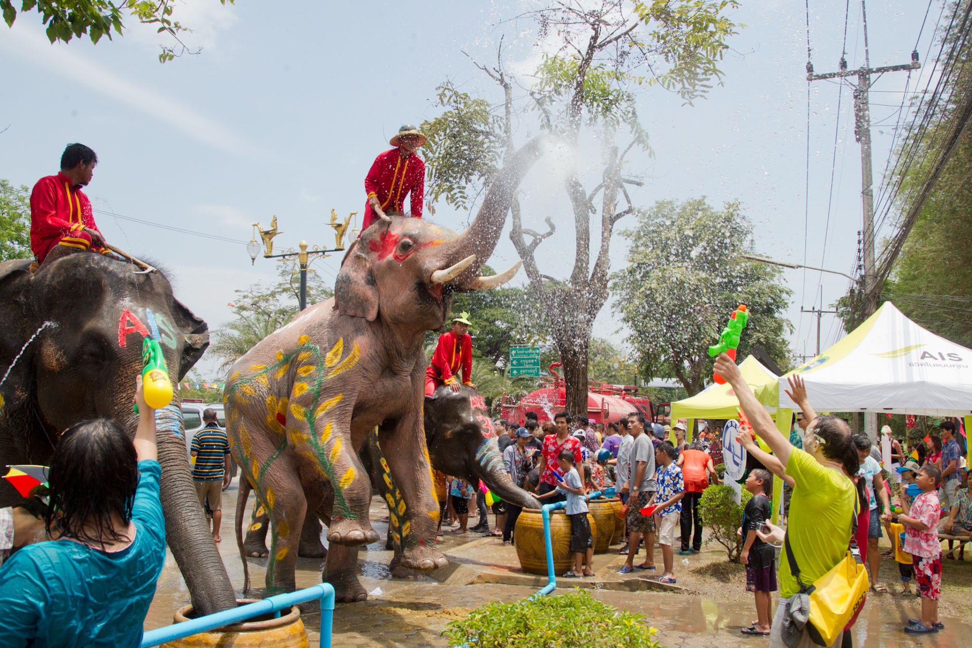 Songkran (Сонгкран) в Таиланде