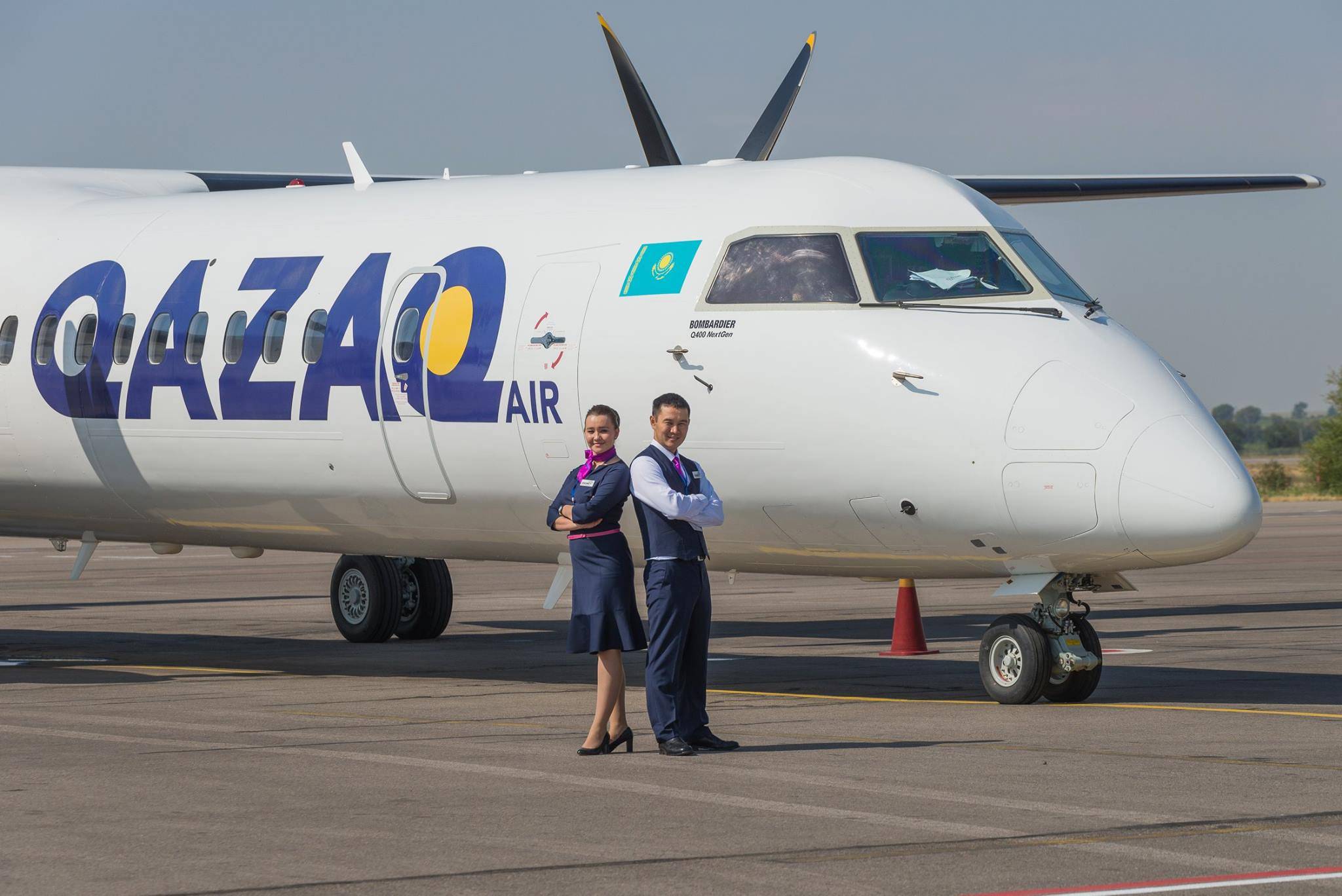 Казахстанская авиакомпания — лоукостер Казах Эйр (Qazaq Air)