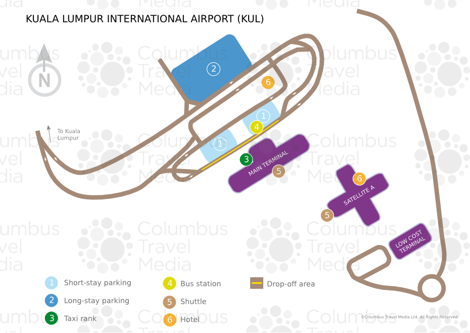 Как добраться из аэропорта куала-лумпура до центра города