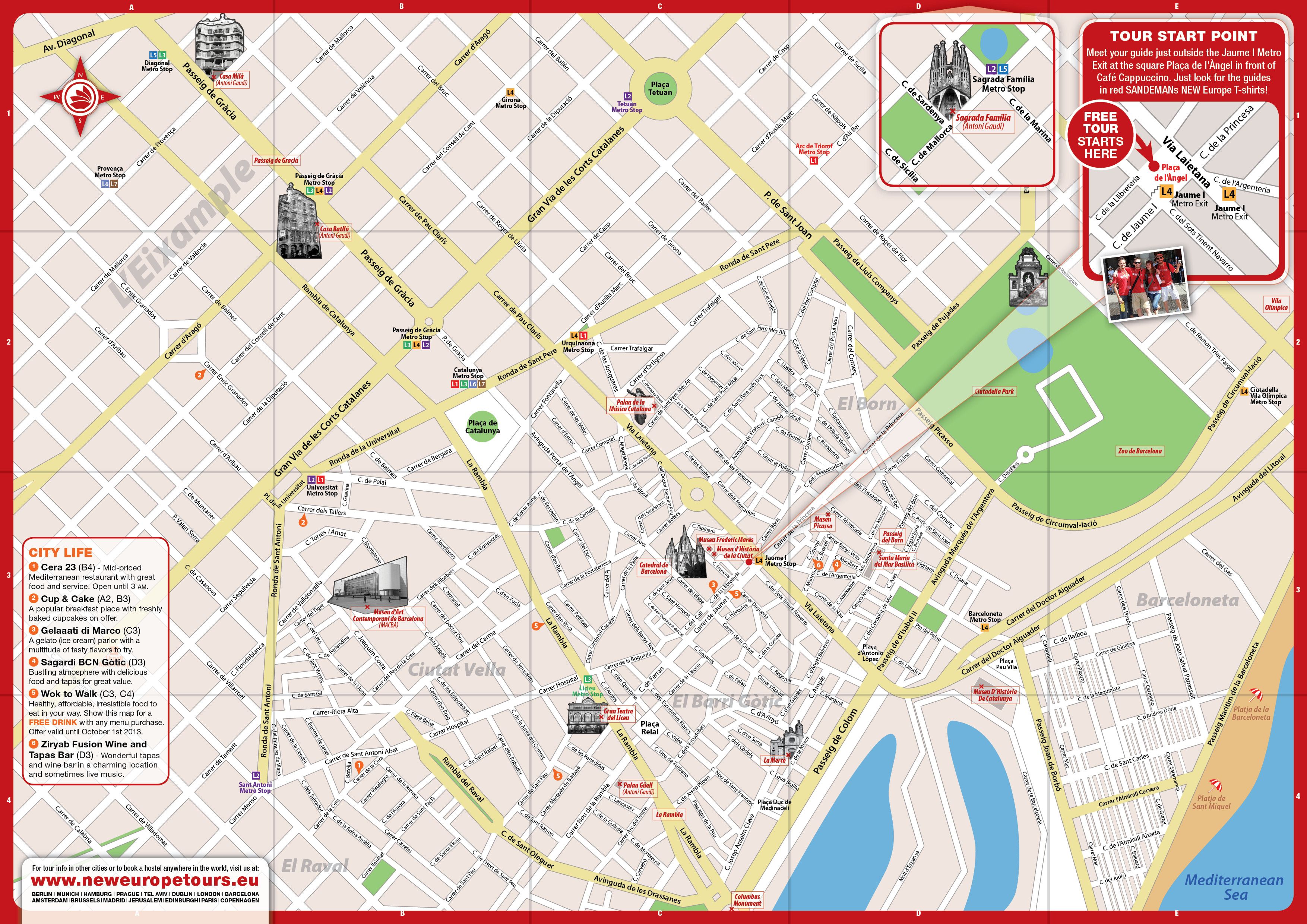 Готический квартал в барселоне - достопримечательности, фото, карта, маршрут, экскурсии