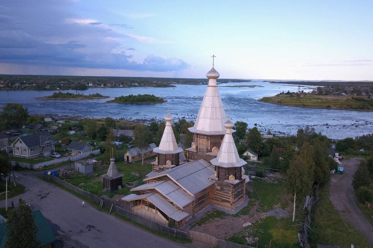 Успенский собор в городе Кемь