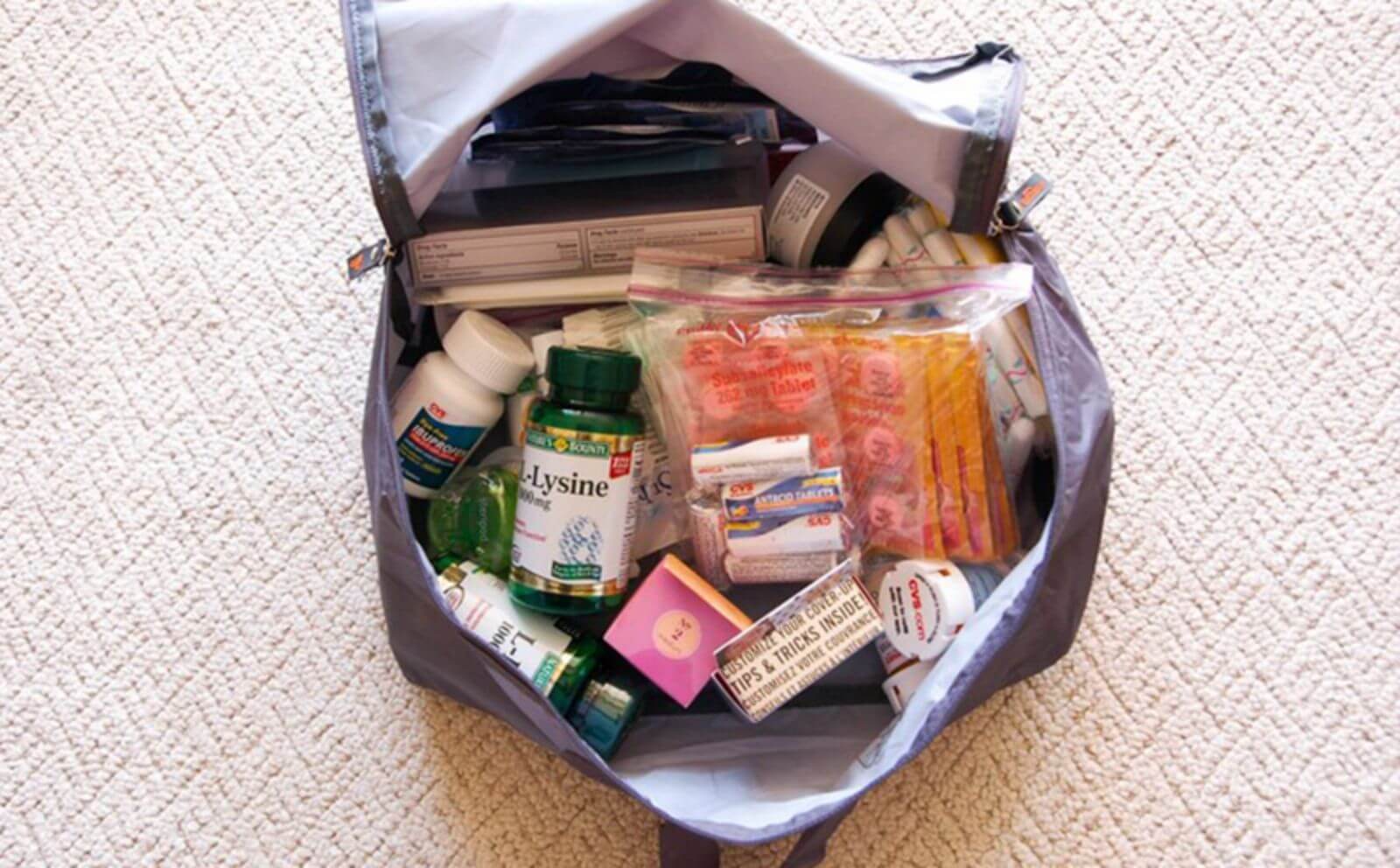Можно ли брать таблетки в багаж или ручную кладь в самолет