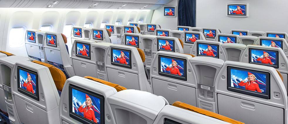 Развлекательное мультимедийное приложение на борту самолетов авиакомпании «россия»