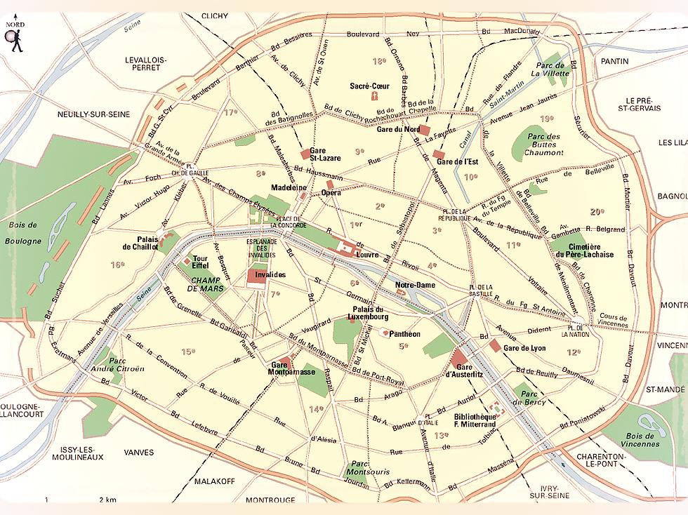 Paris map - île-de-france, france - mapcarta