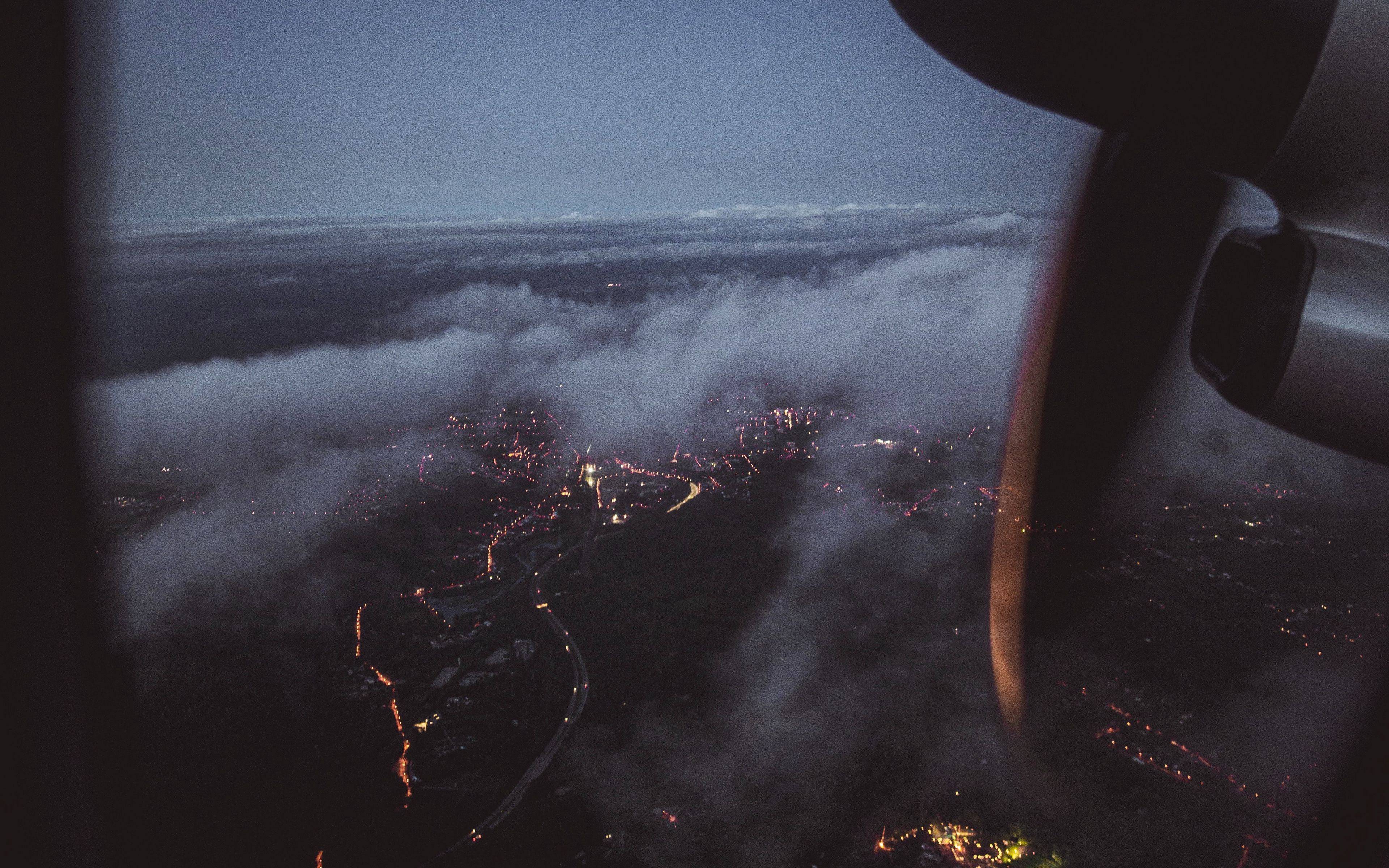 Фото земли - красивые виды из окна самолета