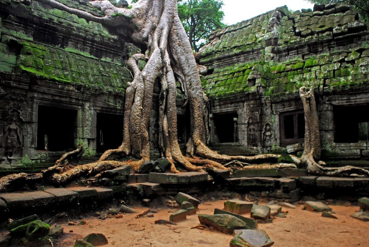 Камбоджа храмовый комплекс ангкор ват