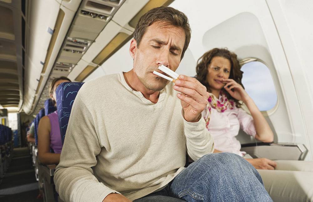 Можно ли в самолете курить iqos или просто провозить на борту