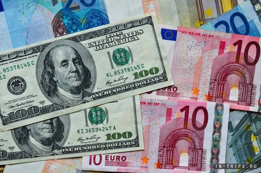 В турцию лучше брать доллары или евро