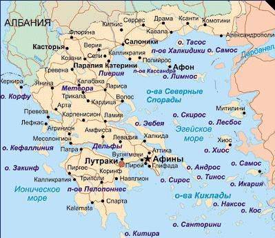 Лутраки, греция: описание, отели, туры