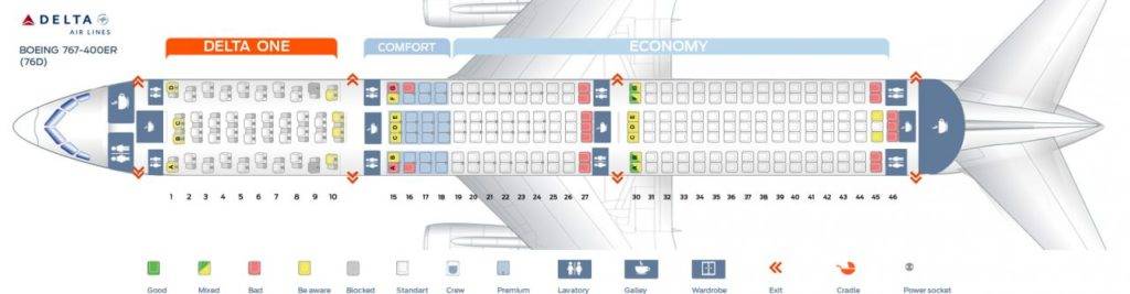 Боинг 767 300 азур эйр схема лучшие места