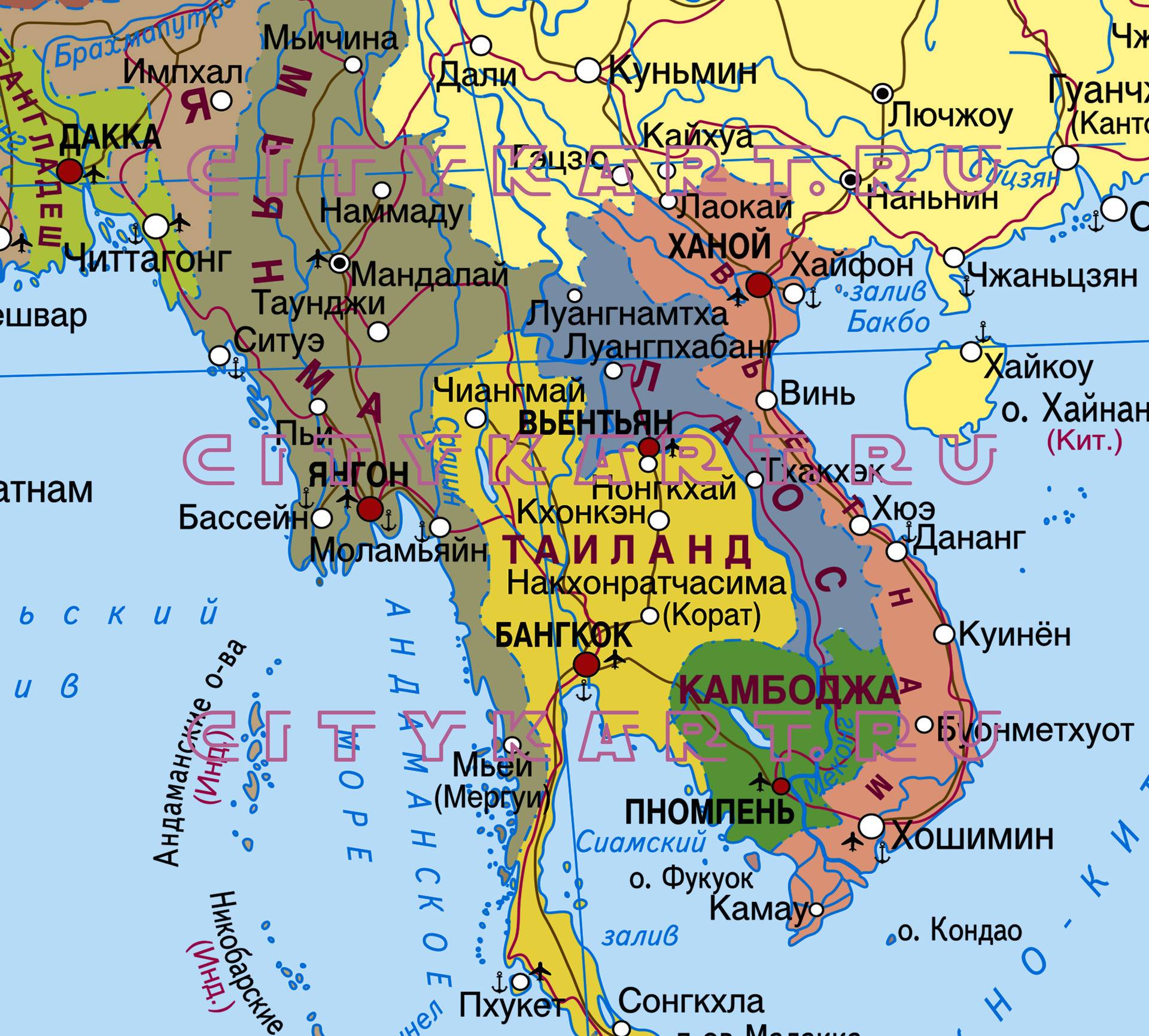 Королевство таиланд - страна улыбок - моря таиланда