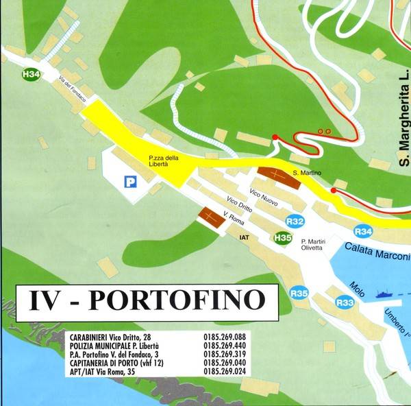 Портофино (portofino), итальянская ривьера (лигурия), италия