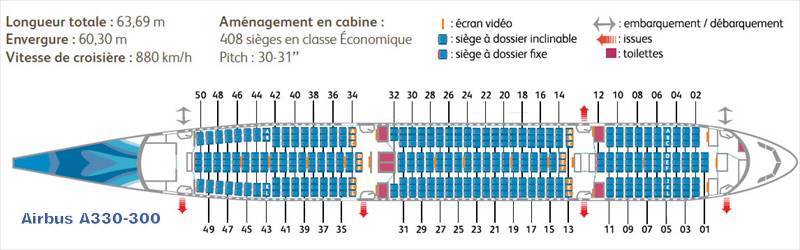 View Airbus A330-300 Seating PNG - Airbus Way