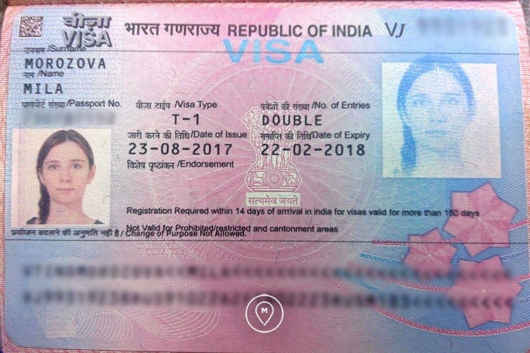 В индию нужна виза для россиян 2024