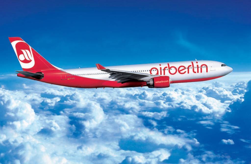 Авиакомпания air berlin (airberlin эйр берлин),  официальный сайт,  представительство, телефон airberlin, правила провоза багажа | lowcost24