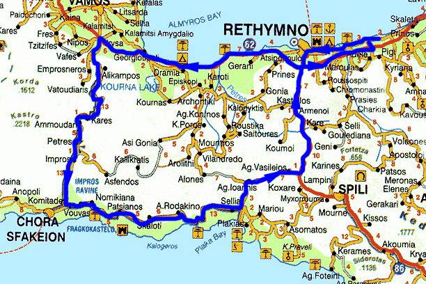 Ретимно – колоритный город на крите в греции