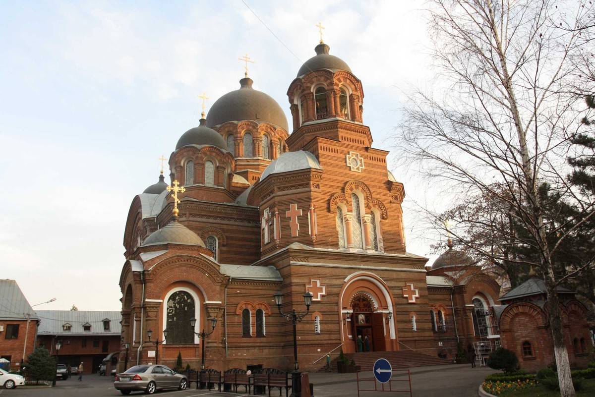 Описание свято-екатерининского кафедрального собора в г. краснодар | православные паломничества