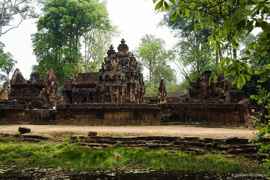 Индивидуальный тур: ангкор, гора кулен, бантей срей за 2 дня