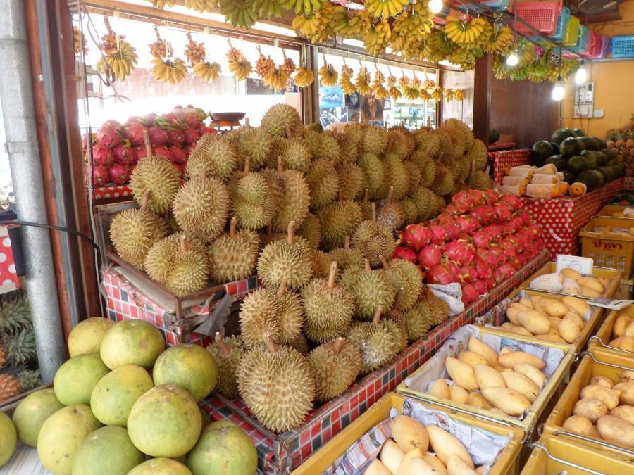 Сезоны экзотических фруктов в таиланде
