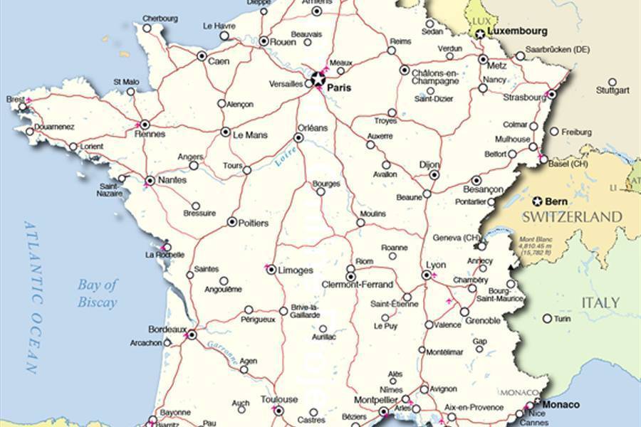 Аэропорты франции на карте: выкладываем по полочкам