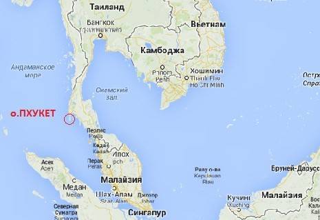 Какое море в таиланде, какой океан омывает побережье