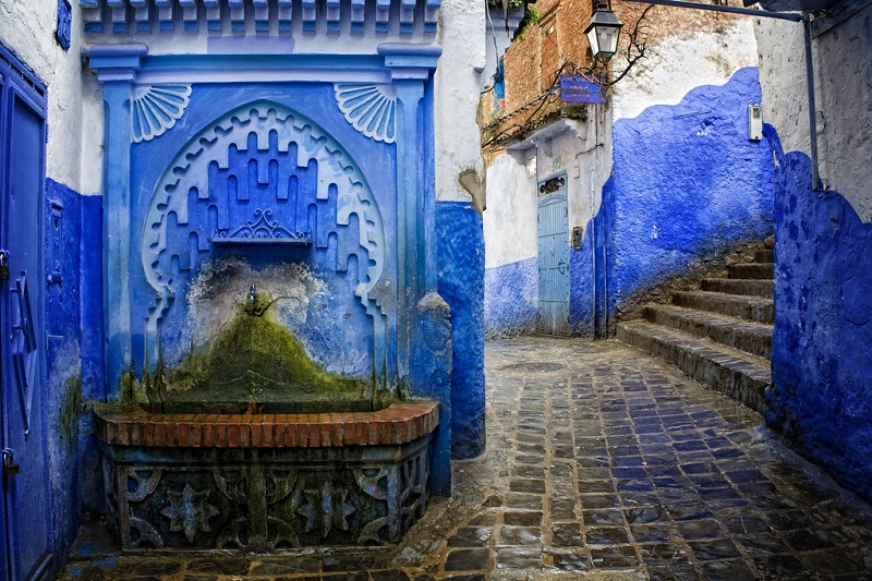 Шавен (шефшауен) – синий город в марокко