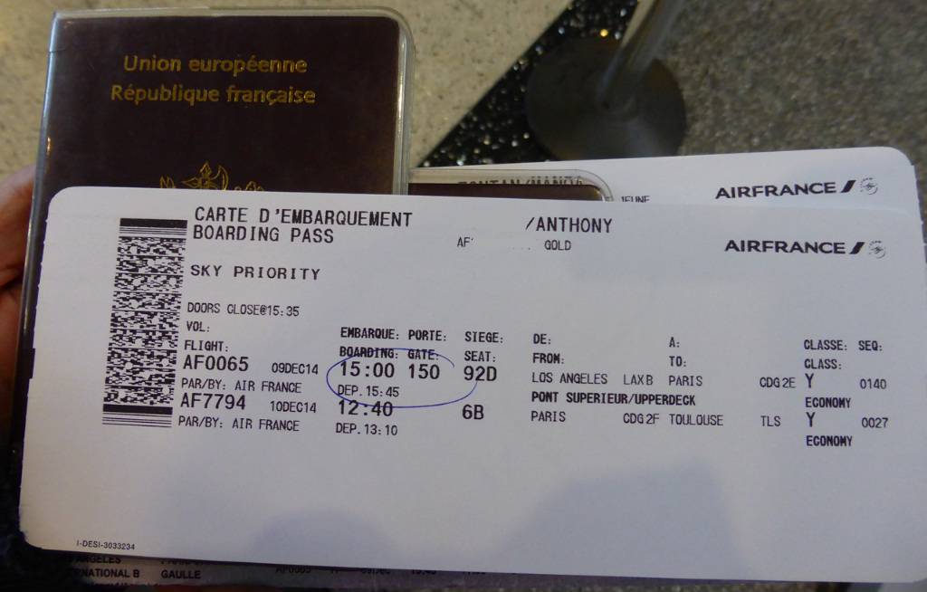 Как зарегистрироваться на рейс air france онлайн?