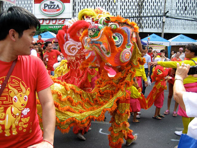 Самый красочный китайский новый год в таиланде – где? | едем сами с ok_vickie