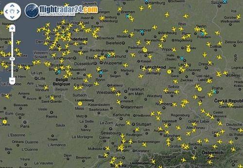 Сколько самолетов во всех странах