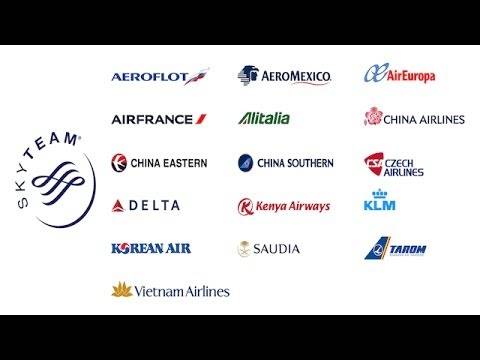 Какие авиакомпании входят в альянс скайтим
