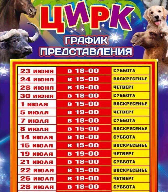 Цирк ижевск афиша билеты 2024