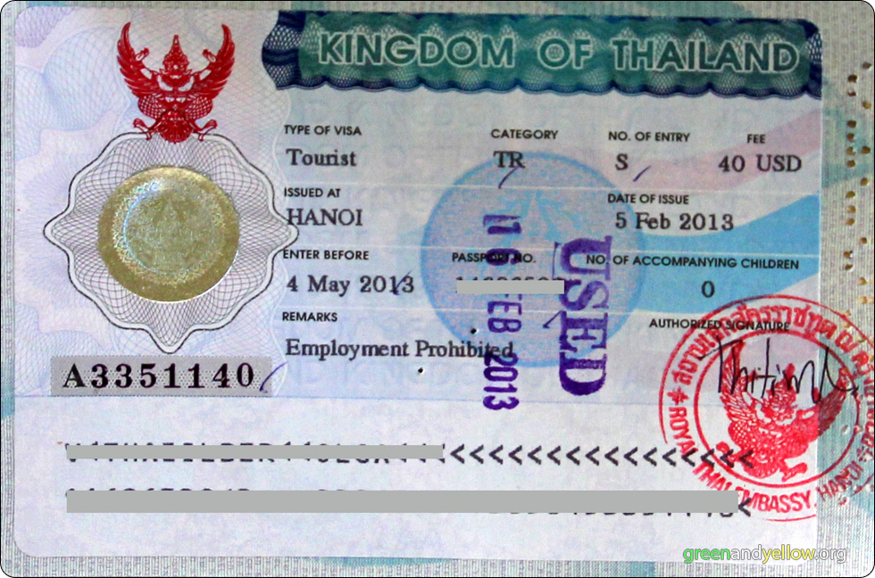 Электронная виза по прибытию в таиланд (e-voa) – тайский портал