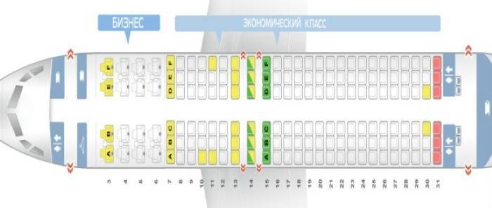 Боинг 737-800 аэрофлот: схема салона, лучшие места