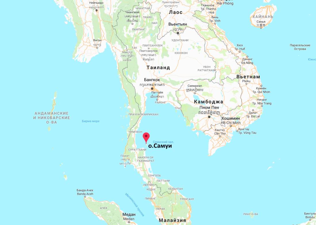 Остров самуи 2023 - карта, путеводитель, отели, достопримечательности острова самуи (таиланд)