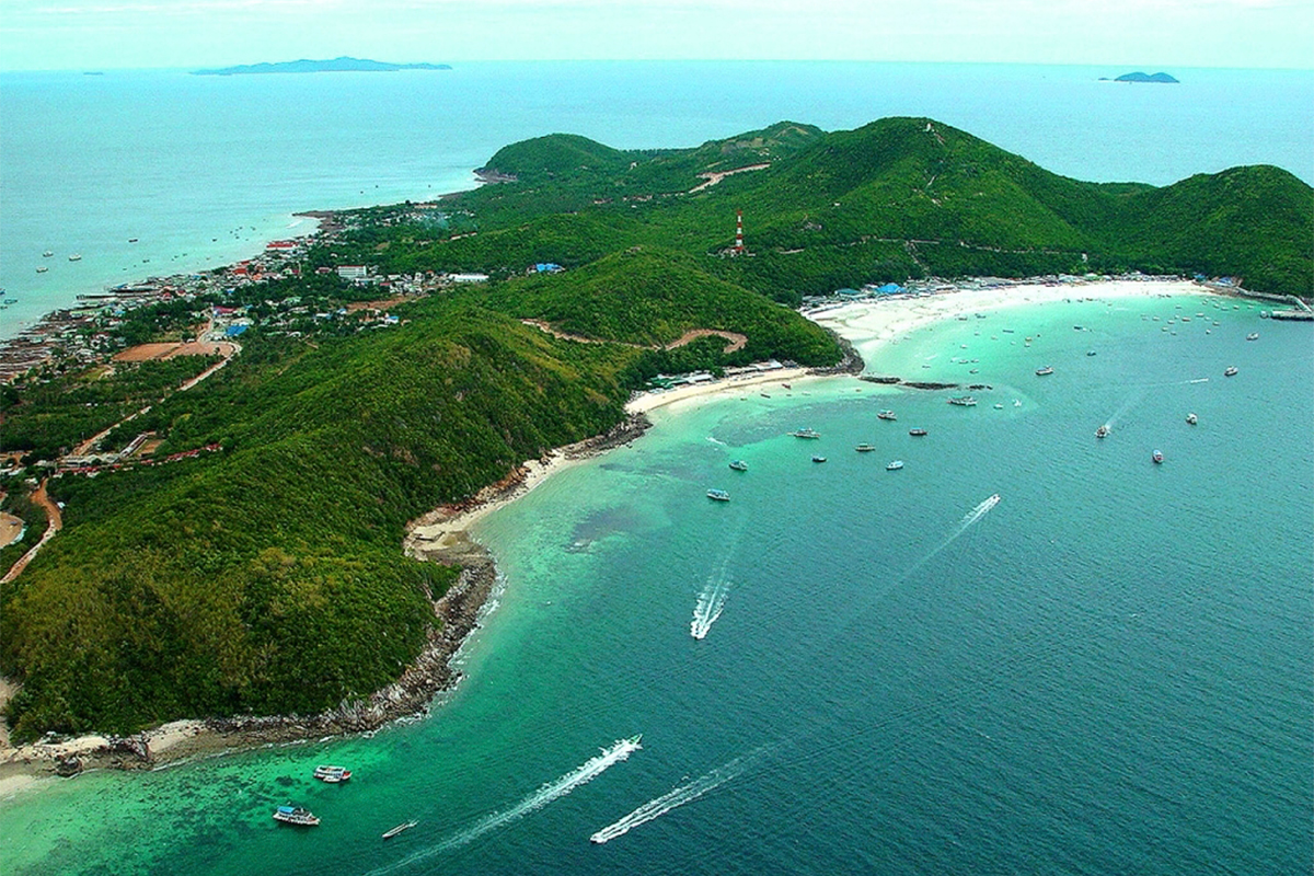 Остров ко лан (ларн) — один из самых больших островов в тайланде (koh larn)
