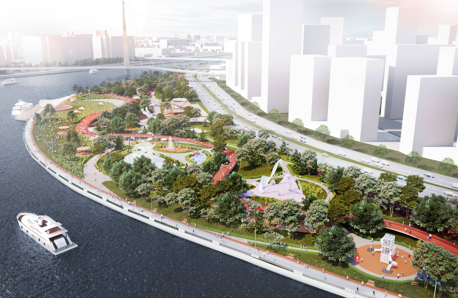 Новый туристический парковый комплекс планируется организовать на одном из речных островов ханоя