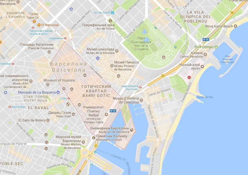 Барселона, 65 достопримечательностей барселоны, каталония, испания - что посмотреть, карта, адреса, фото
