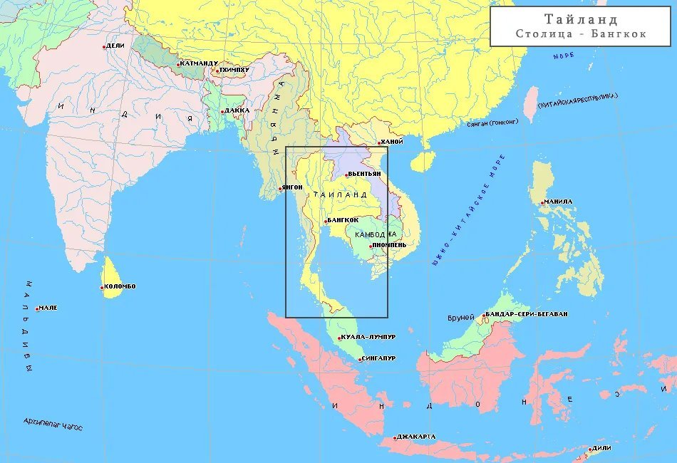 История таиланда — ватдитай