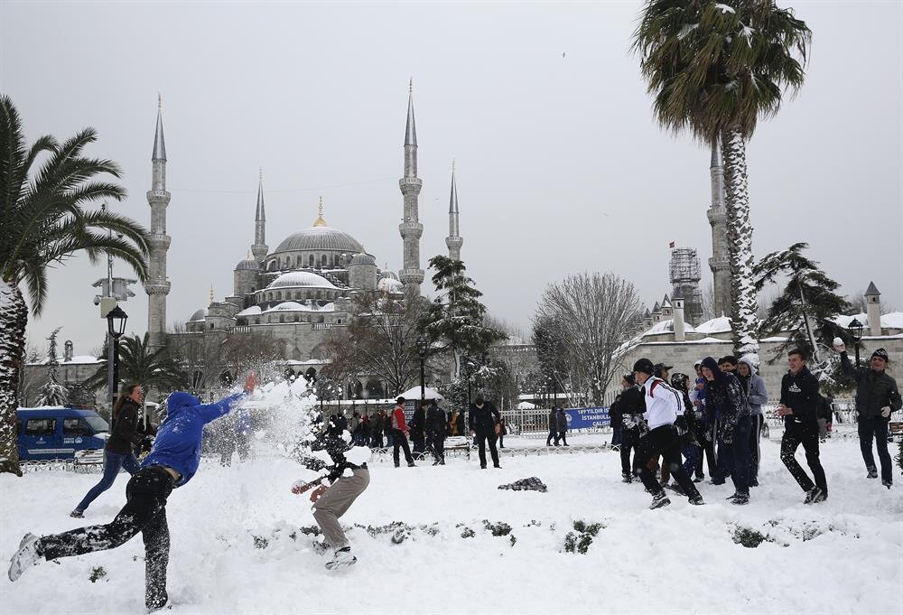 Стамбул в декабре