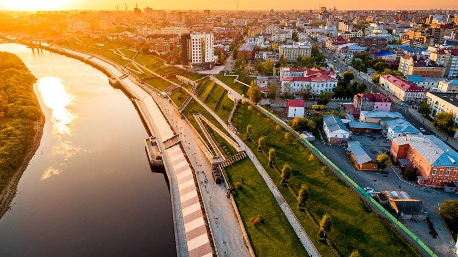 Пример для сургута – как выглядят набережные в разных городах россии