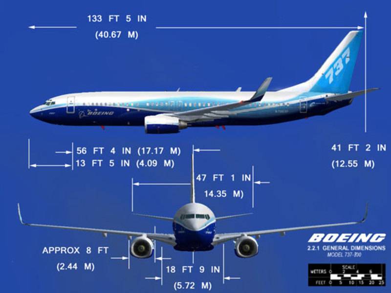Обзор самолета boeing 737