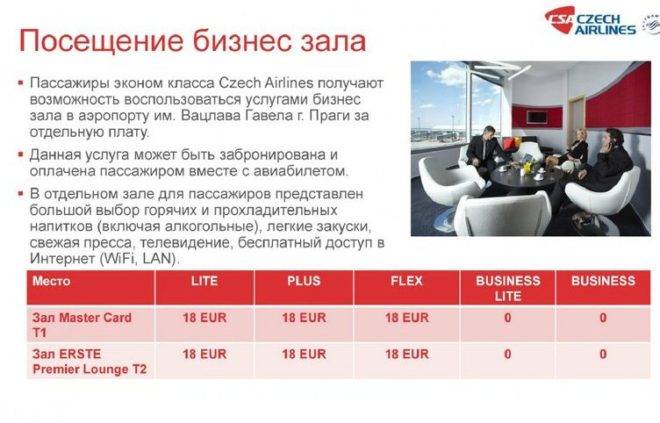 Регистрация онлайн на рейс Чешские Авиалинии