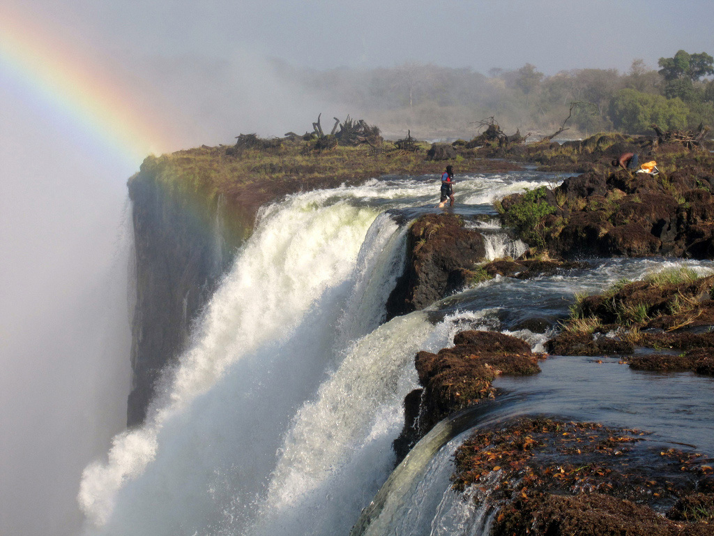 Водопад виктория (река замбези): фото, интересные факты, описание