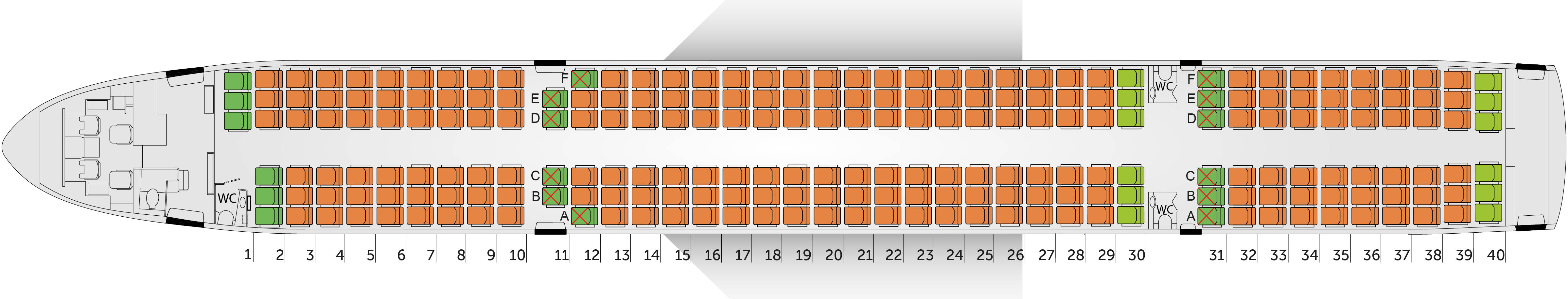 Боинг 757 200 роял флайт: схема салона и лучшие места, фото