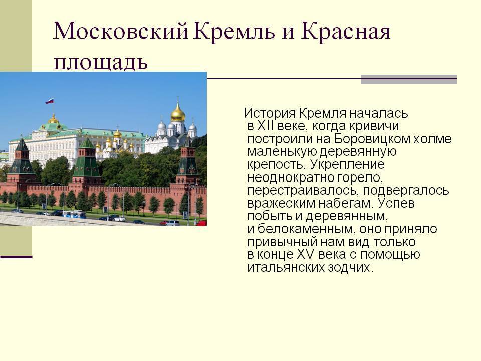 История появления красной площади в москве