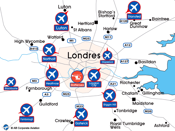 Аэропорты лондона